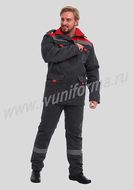 Костюм рабочий мужской арт. Р-02-208-ГР