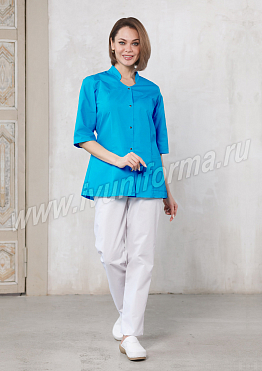 Блуза медицинская женская арт. М-40-06-ТС